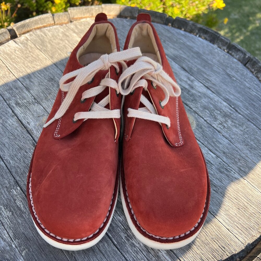 Samuel Hubbard - Free Un-Sneaker Shoes - Suede - Rust Nubuck - Size 9.5